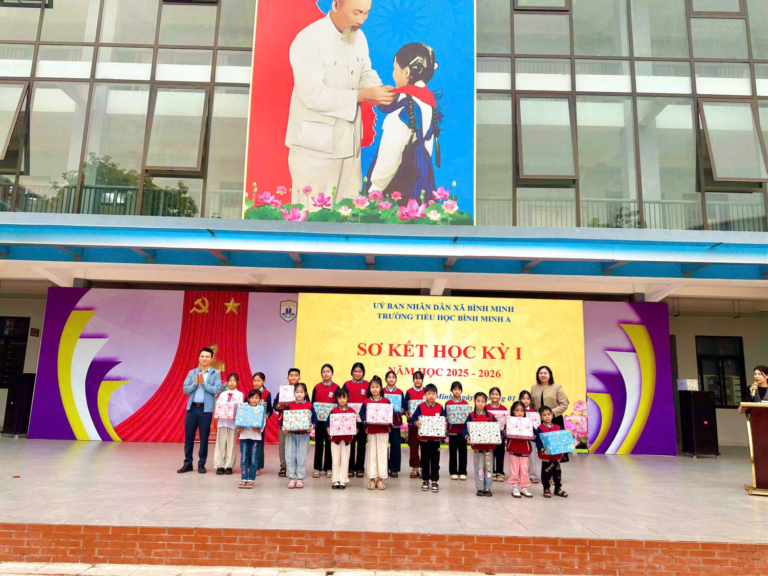 TRƯỜNG TIỂU HỌC BÌNH MINH A SƠ KẾT HỌC KỲ I – NĂM HỌC 2025–2026