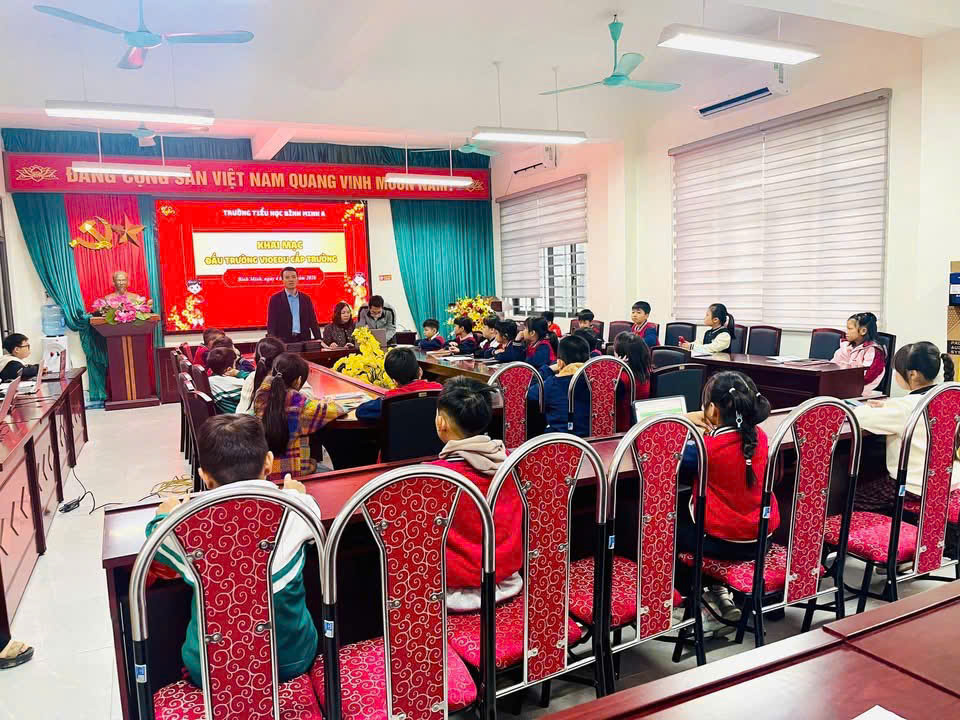 SÔI NỔI KHAI MẠC ĐẤU TRƯỜNG VIOEDU CẤP TRƯỜNG