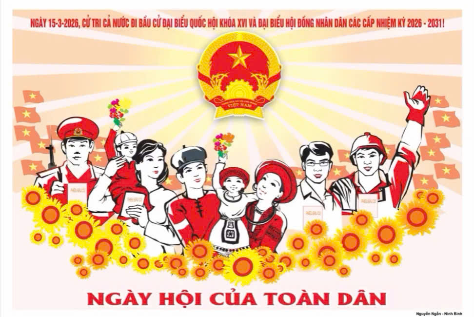 HƯỚNG TỚI NGÀY HỘI NON SÔNG 15/3/2026: GỬI TRỌN NIỀM TIN QUA LÁ PHIẾU