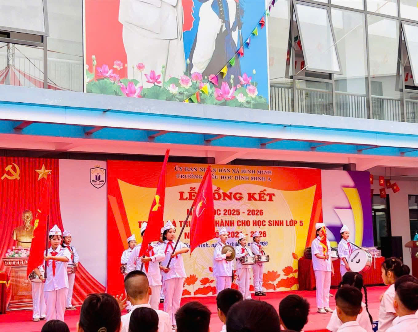 💐LỄ TỔNG KẾT NĂM HỌC 2025 – 2026 TRI ÂN VÀ TRƯỞNG THÀNH CHO HỌC SINH LỚP 5💐