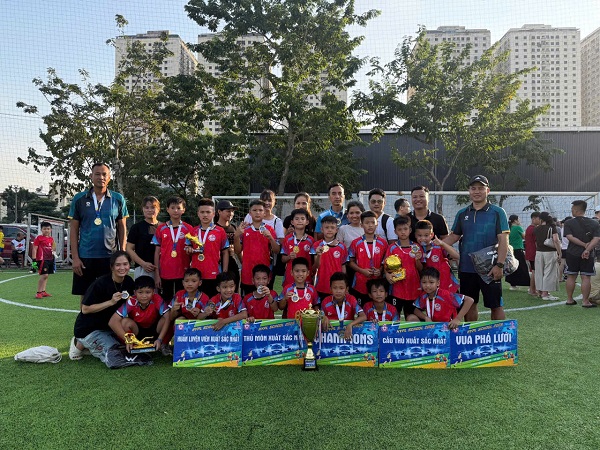 Giải vô địch HYPL school 2026 - Gọi tên những cầu thủ nhí tài năng: Trường Tiểu học Bình Minh